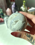 Snow Agate Sphere