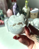 Snow Agate Sphere